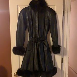 Fall Sale!!! Leather Coat/Dress